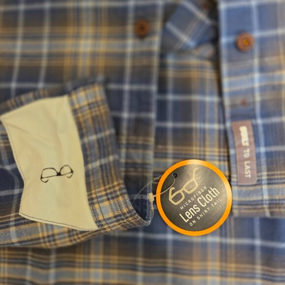 Ariat NWT Women's 2X Rebar Work Wear Flannel Long Sleeved Button Up - Picture 8 of 9